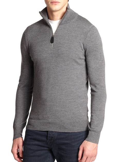 burberry jumper grey|Burberry sweaters for men.